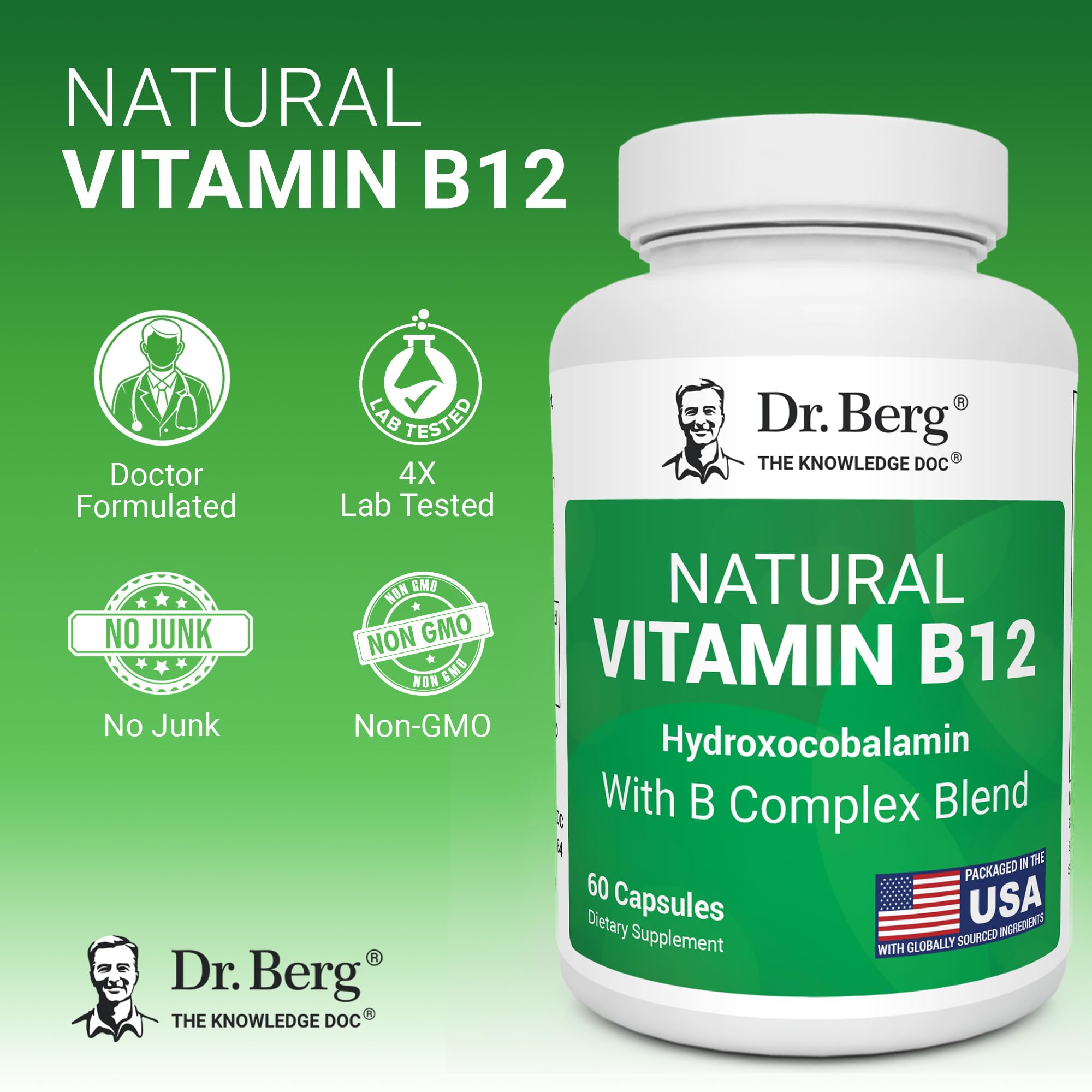 Dr. Berg Vitamin Support | Dietary Supplement

