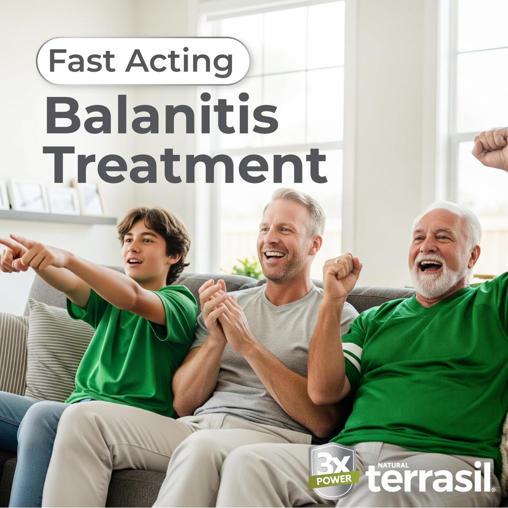 Terrasil Balanitis Relief for Men | Cleansing Solution

