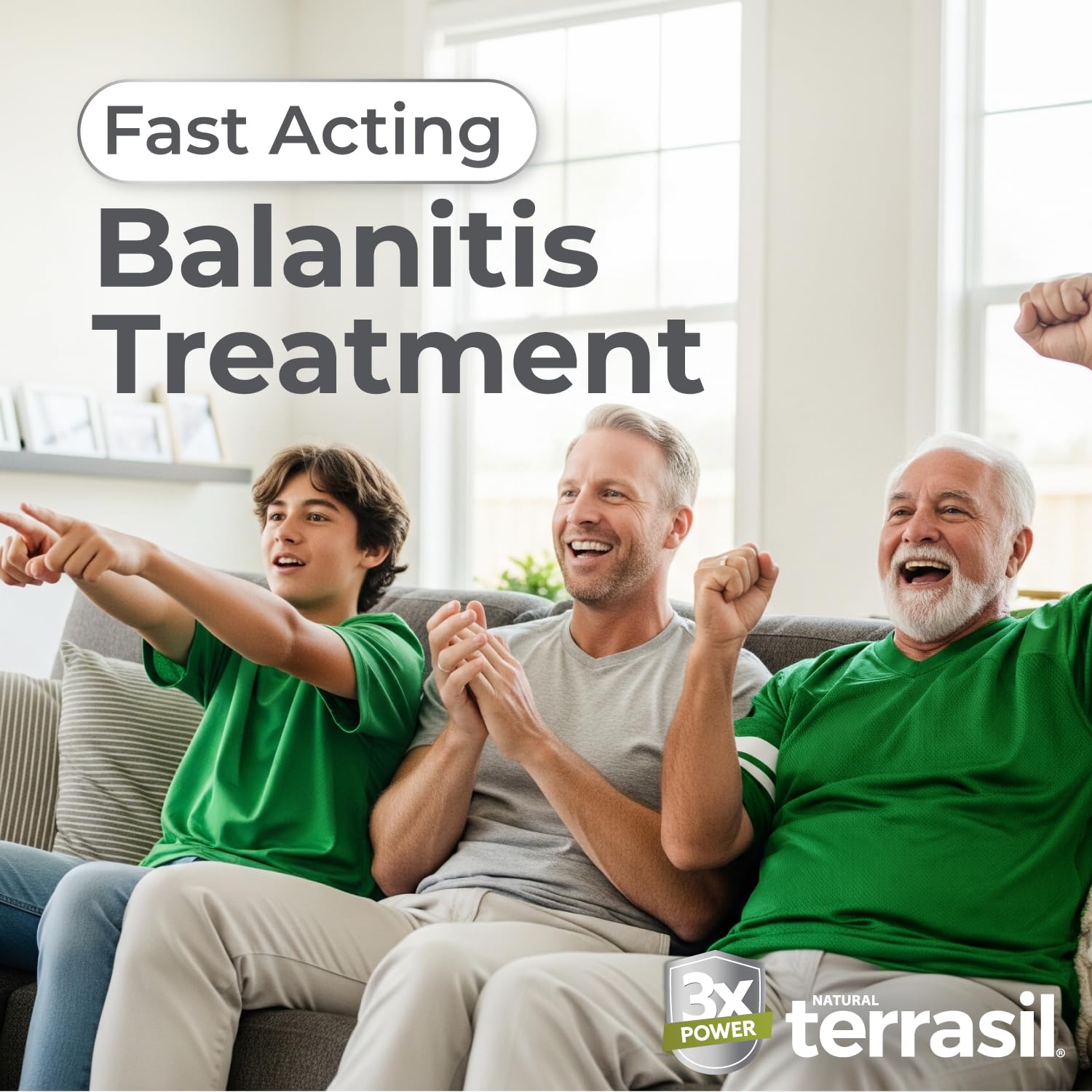 Terrasil Balanitis Relief for Men | Cleansing Solution

