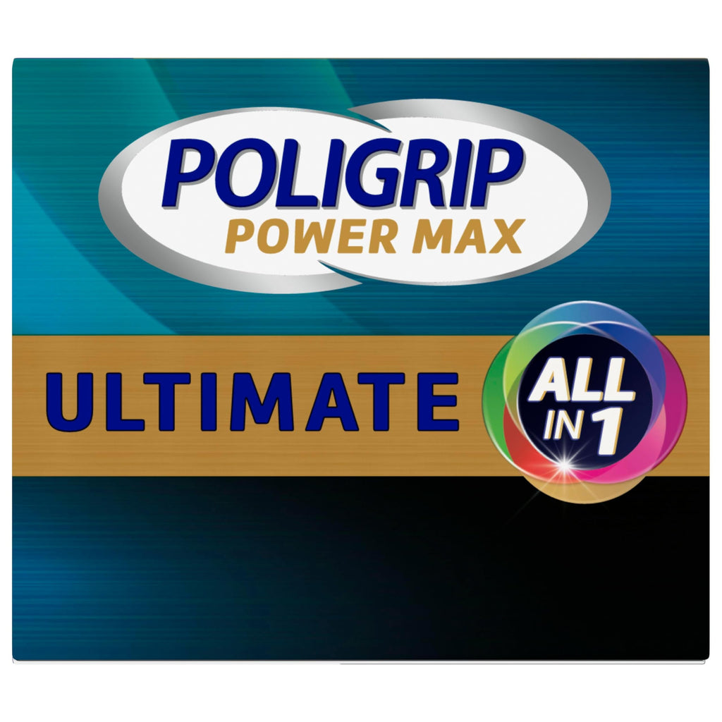 Poligrip Power Max Ultimate All-In-1 Denture Adhesive Cream

