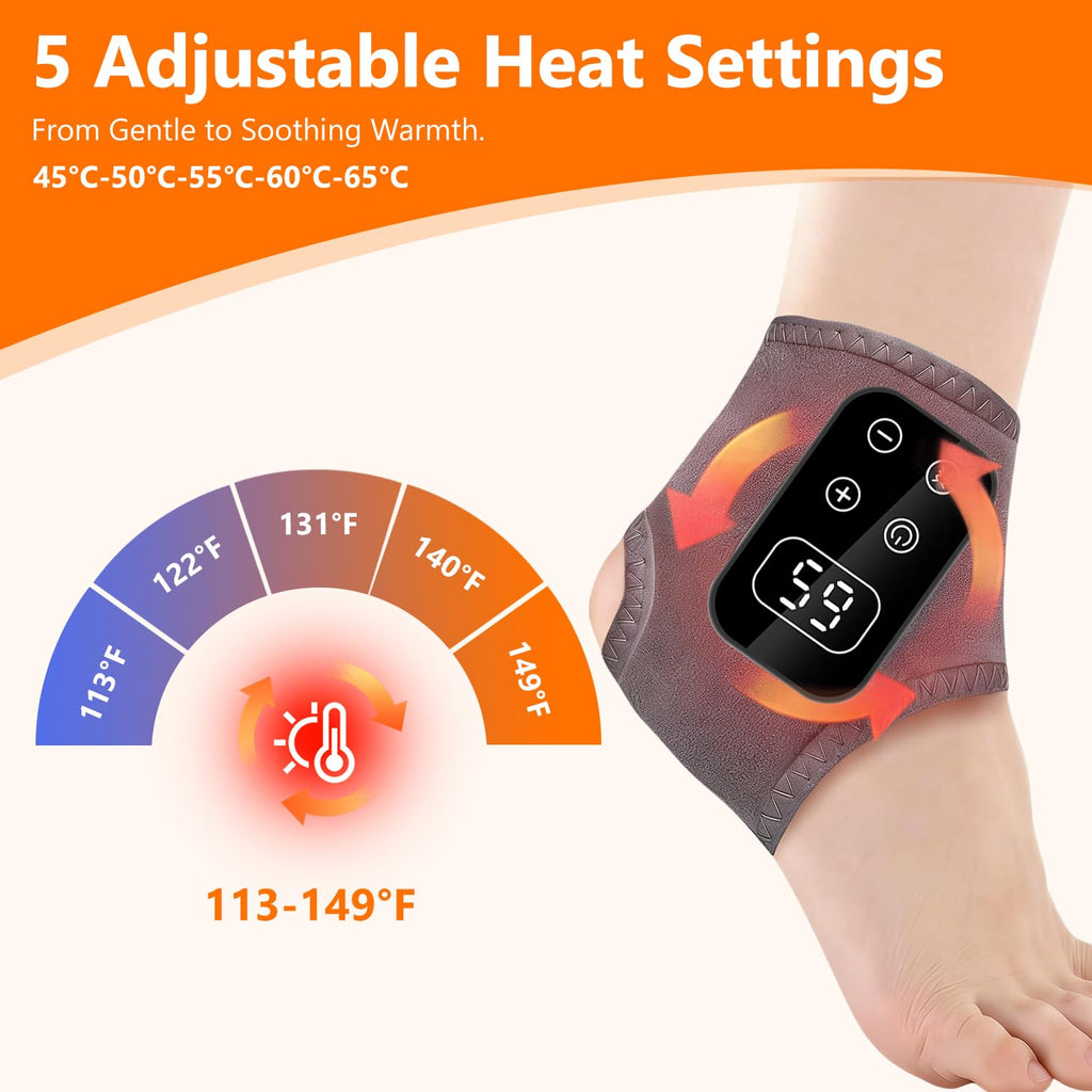 Foot Massager with Heat and Vibration | Triple Method

