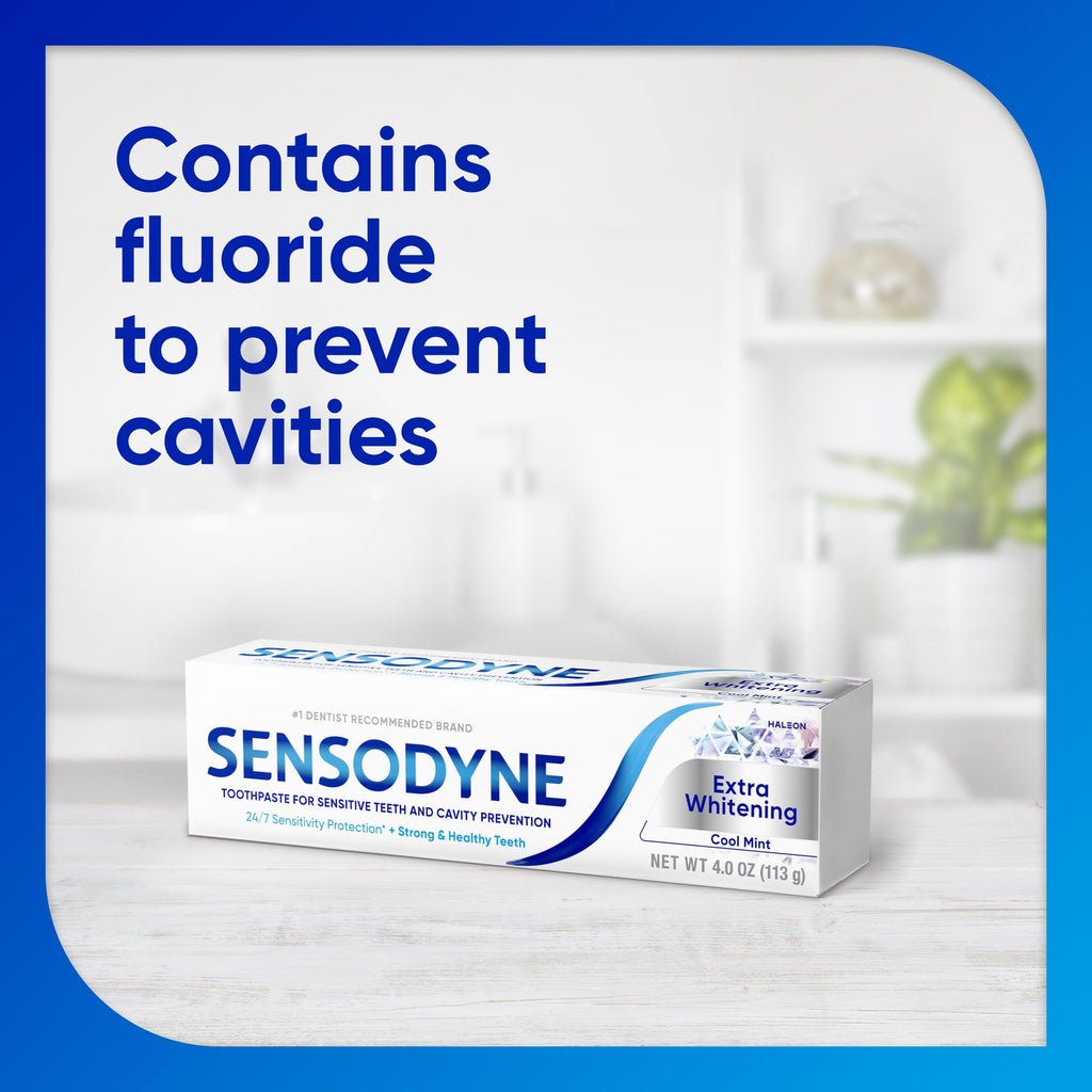Sensodyne Extra Whitening Toothpaste for Sensitive Teeth


