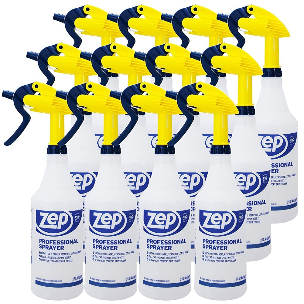 Zep Professional Sprayer Bottle HDPRO1 | Adjustable Nozzle

