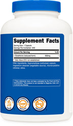 Nutricost Glutathione Capsules 500mg - Gluten Free GMO Free

