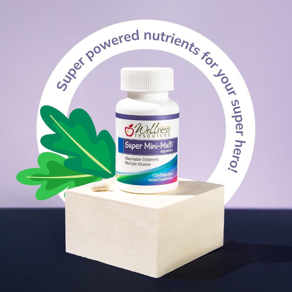 Wellness Resources Kids Multivitamin for Growth and Focus

