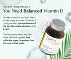 ALGAECAL D3 Complete - Immune & Bone Health with K2 A E

