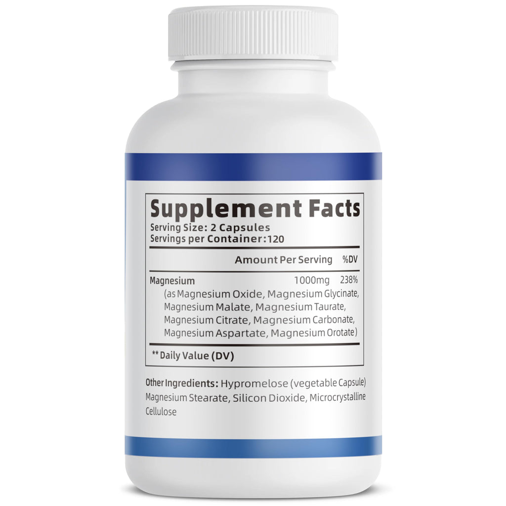 Magnesium Complex Supplement for Bone & Muscle Health

