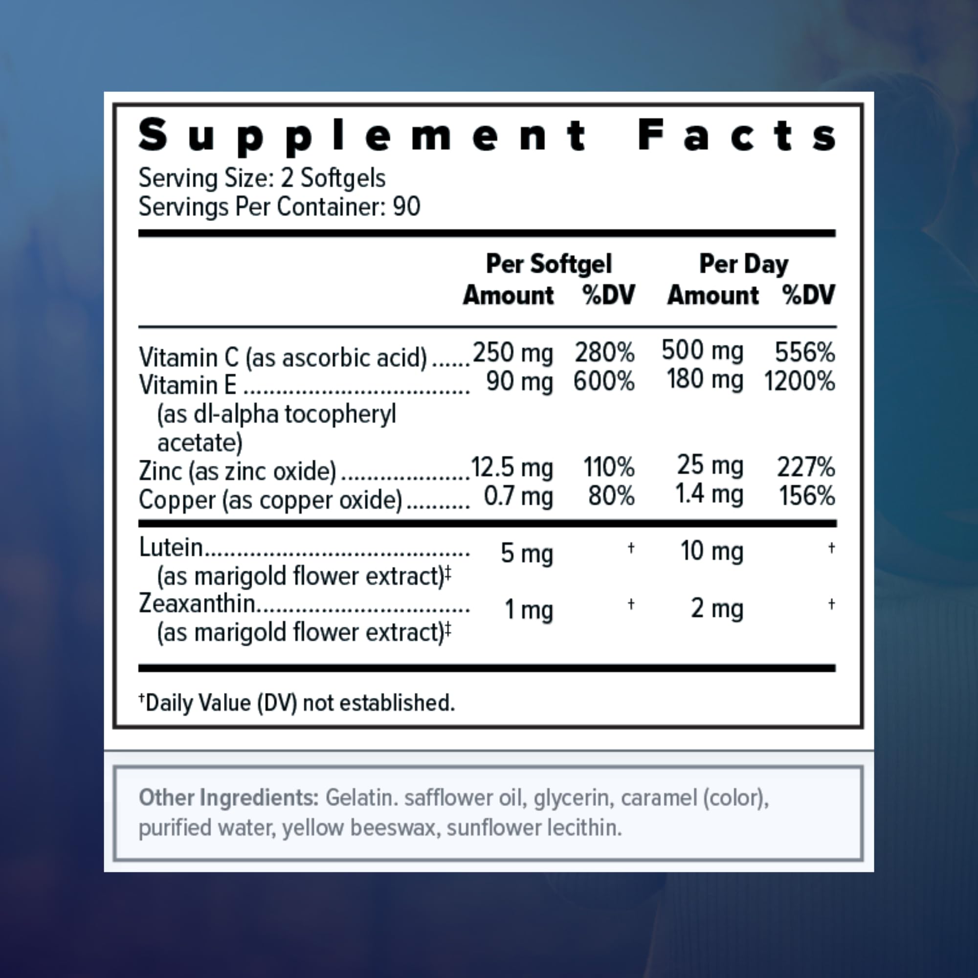 AREDS2 Eye Vitamin-Mineral Supplement | Focus Select

