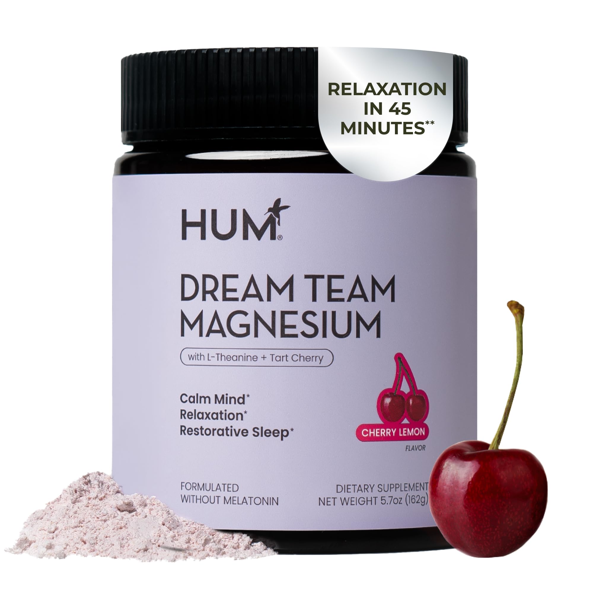 Hum Dream Team Nighttime Drink Mix for Sleep Support

