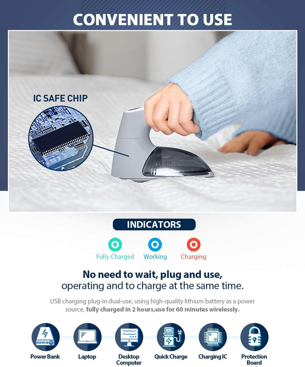Bymore Fabric Shaver & Lint Remover - Clothes & Furniture

