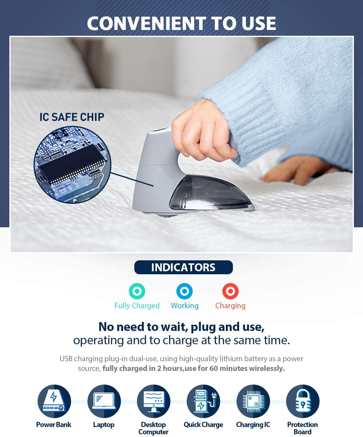 Bymore Fabric Shaver & Lint Remover - Clothes & Furniture

