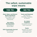 HealthyBaby Wet Wipes | EWG Verified Unscented

