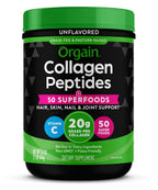 Orgain Hydrolyzed Collagen Powder | Hair Skin Nails Support

