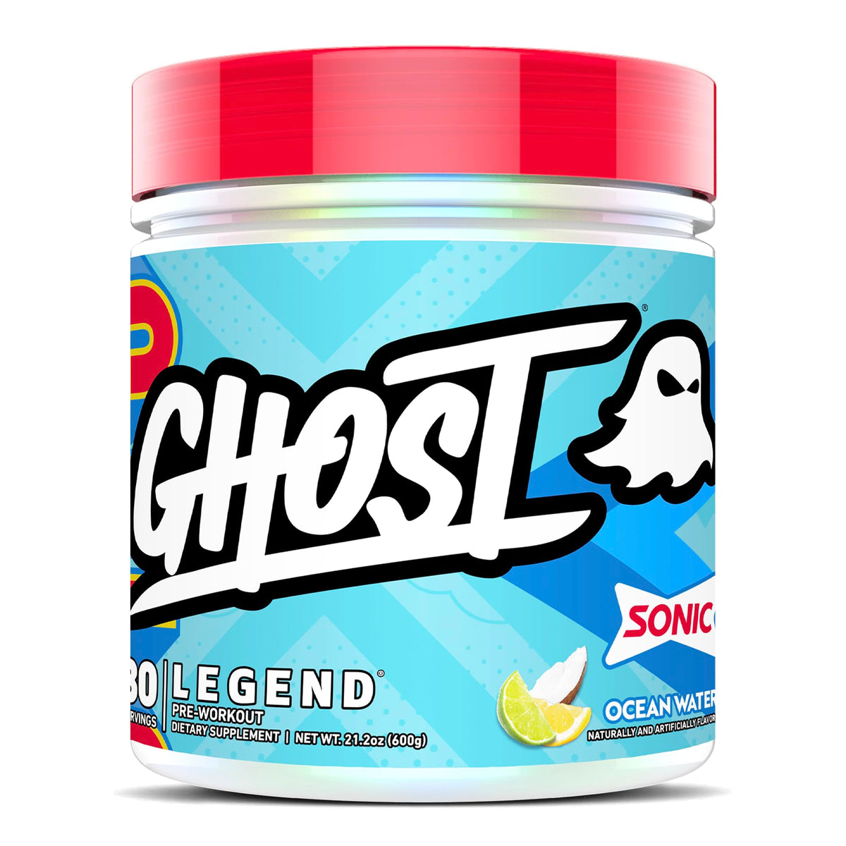 GHOST Legend Pre Workout Powder – Energy, Pump & Focus