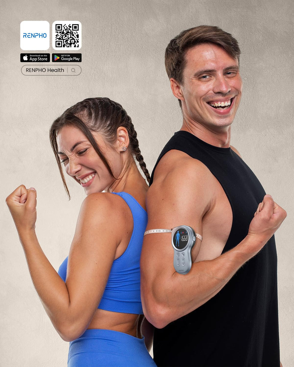 RENPHO Smart Tape Measure with Bluetooth App

