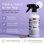 Therapy Stainless Steel Cleaner and Polish Lavender Scent

