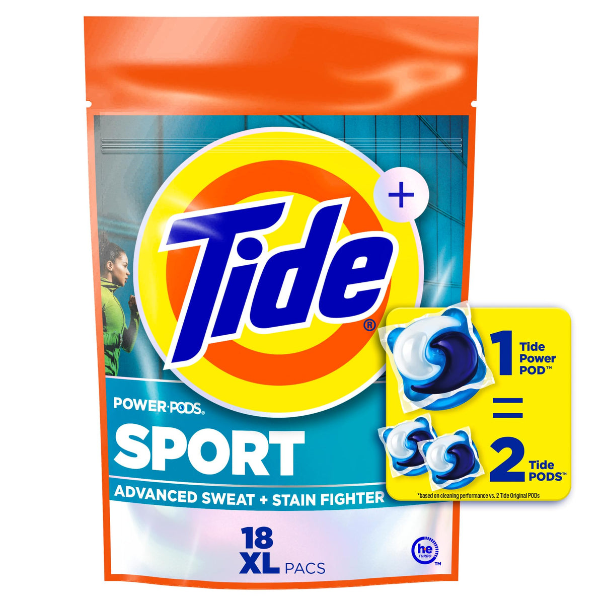 Tide Power PODS Laundry Detergent Pacs with Febreze Odor Eliminators