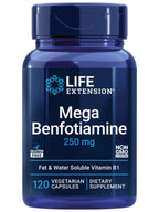 Life Extension Mega Benfotiamine 250 mg | Healthy Metabolism

