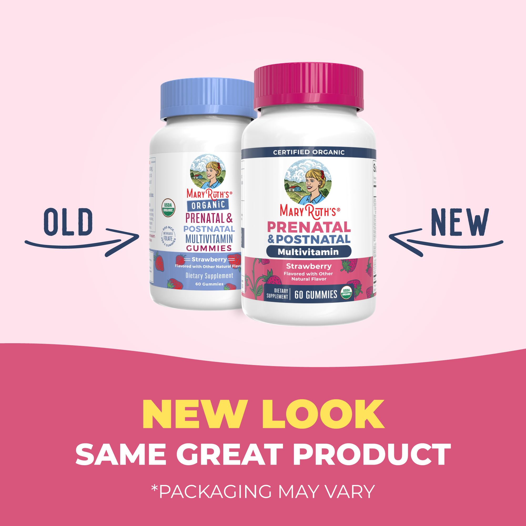 MaryRuth's Organics Prenatal & Postnatal Gummies

