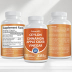 5-in-1 Cinnamon Capsules with ACV & BioPerine

