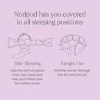 Nodpod Gentle Pressure Sleep Mask | Weighted Comfort

