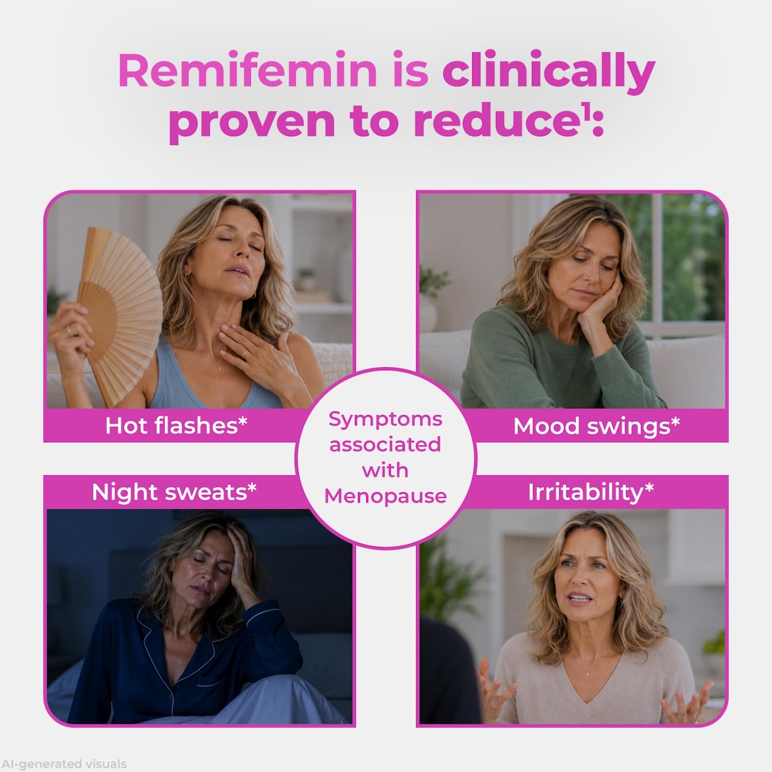 Remifemin Menopause Relief – Clinically Proven Black Cohosh

