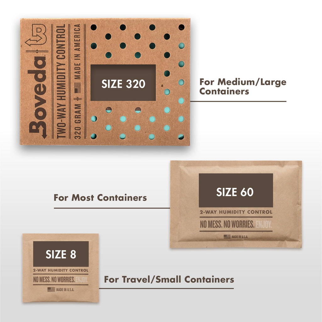 Boveda Humidity Control Packs for Cigars

