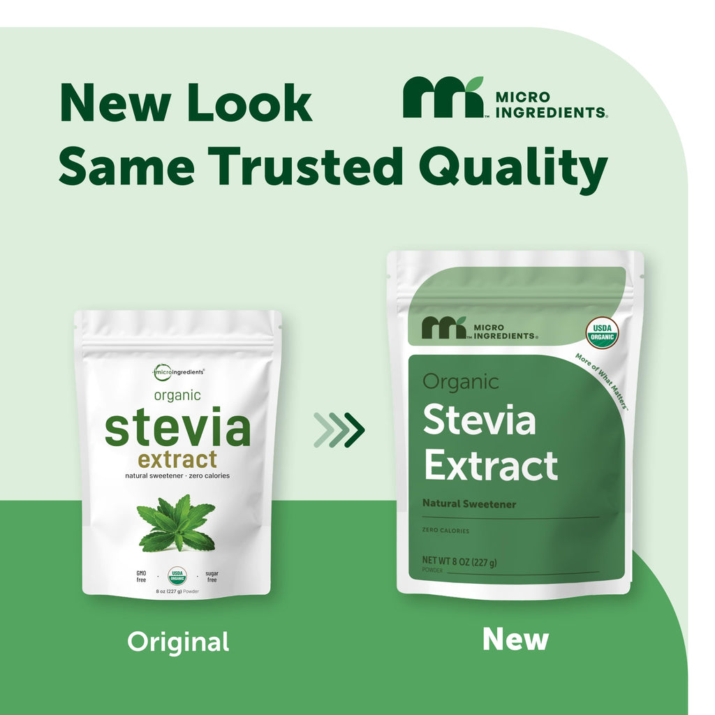 Micro Ingredients Stevia Extract Powder Organic Sugar-Free

