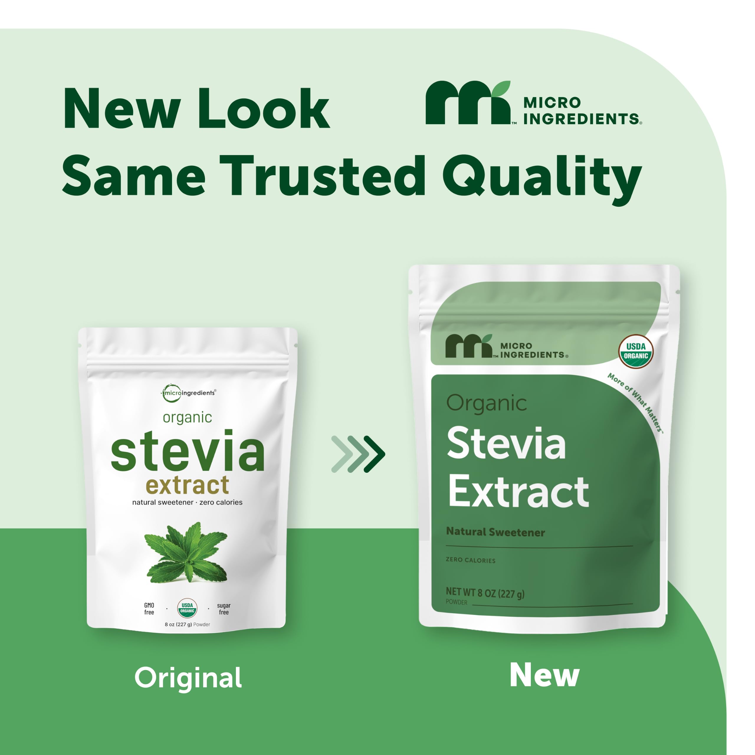 Micro Ingredients Stevia Extract Powder Organic Sugar-Free

