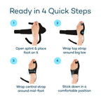 Caretras Bunion Corrector | Toe Alignment & Comfort

