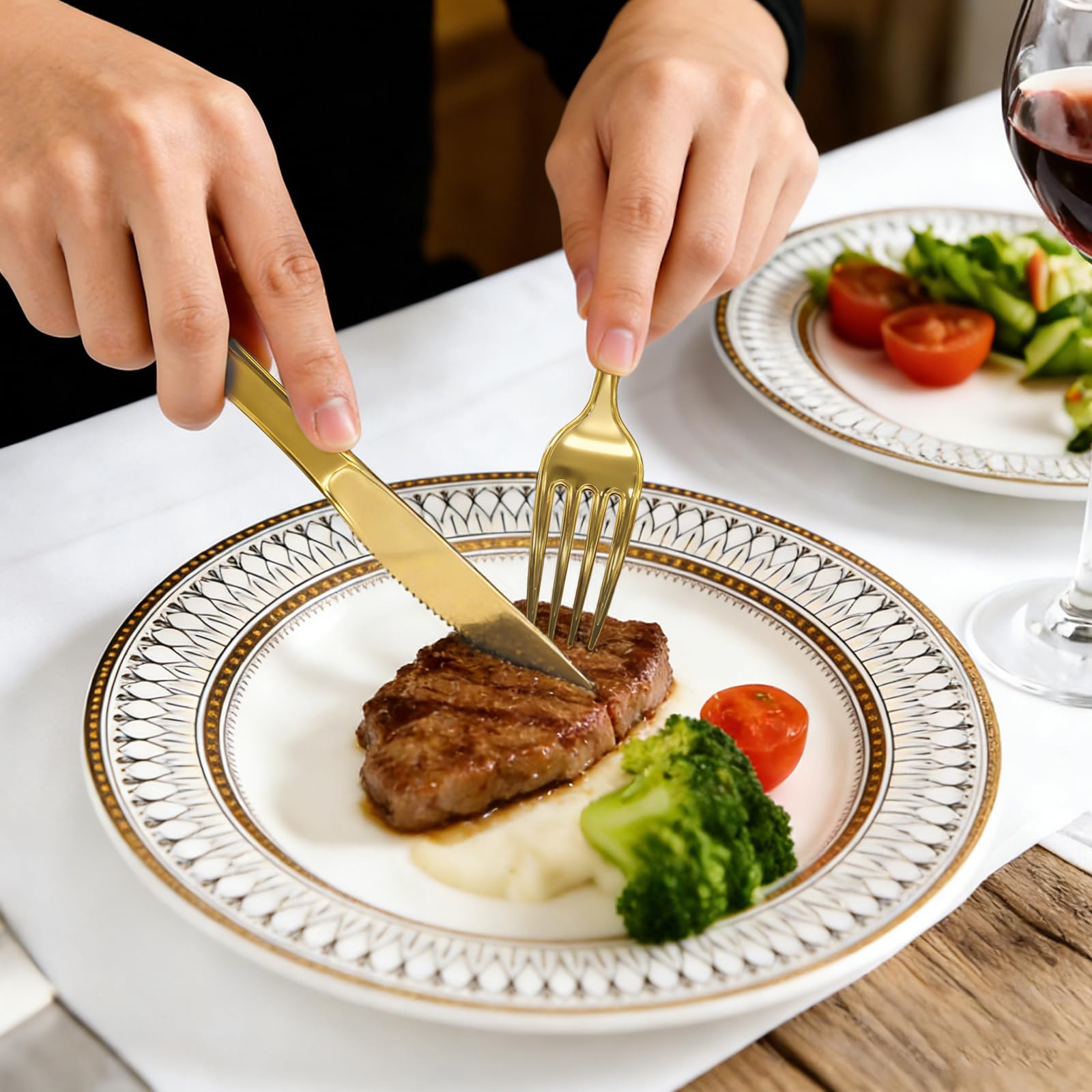 Plastic Cutlery Set - Heavy-Duty Disposable, BPA-Free

