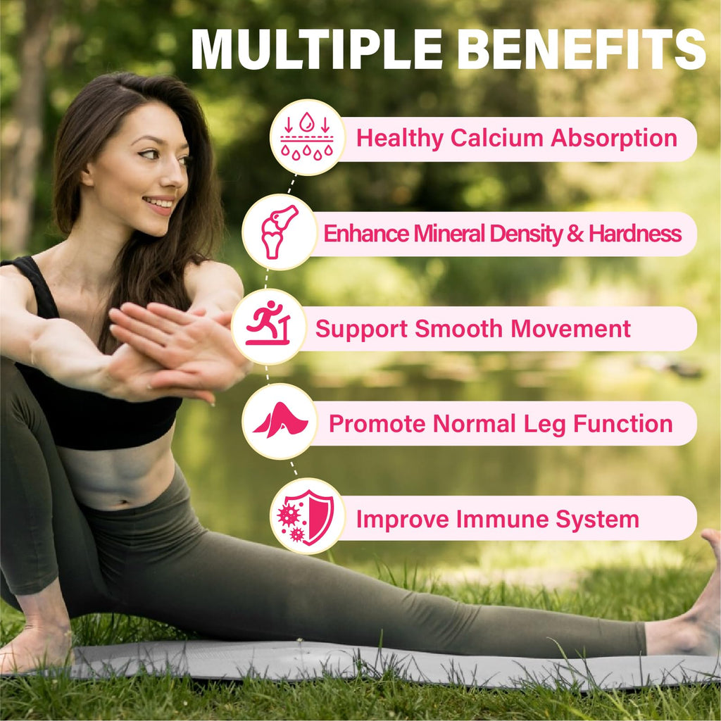 Calcium Citrate Gummies 1200 mg for Adults - Vegan


