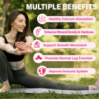 Calcium Citrate Gummies 1200 mg for Adults - Vegan

