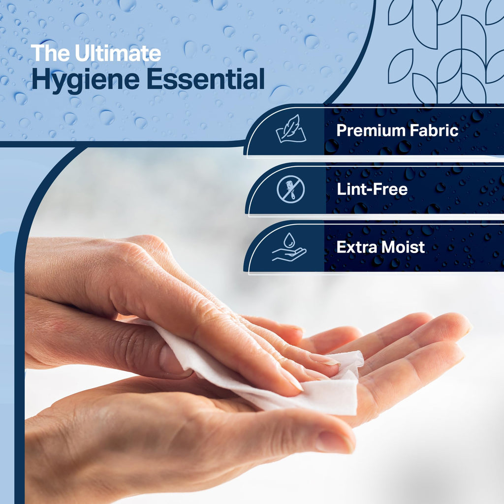Large Unscented Alcohol Wipes 75% for Travel

