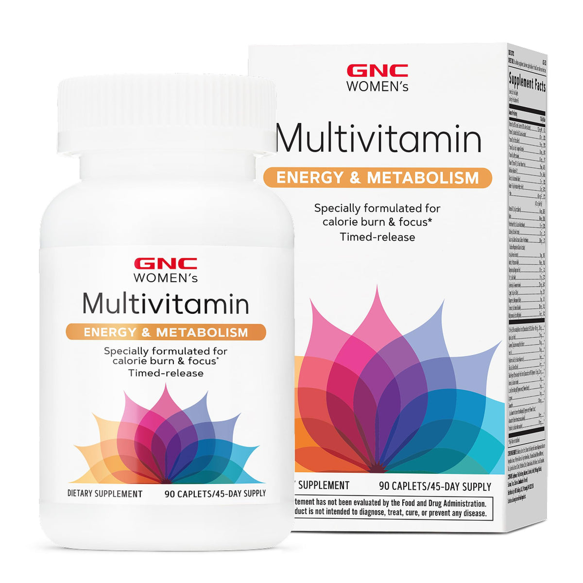 GNC Women’s Energy & Metabolism Multivitamin Caplets