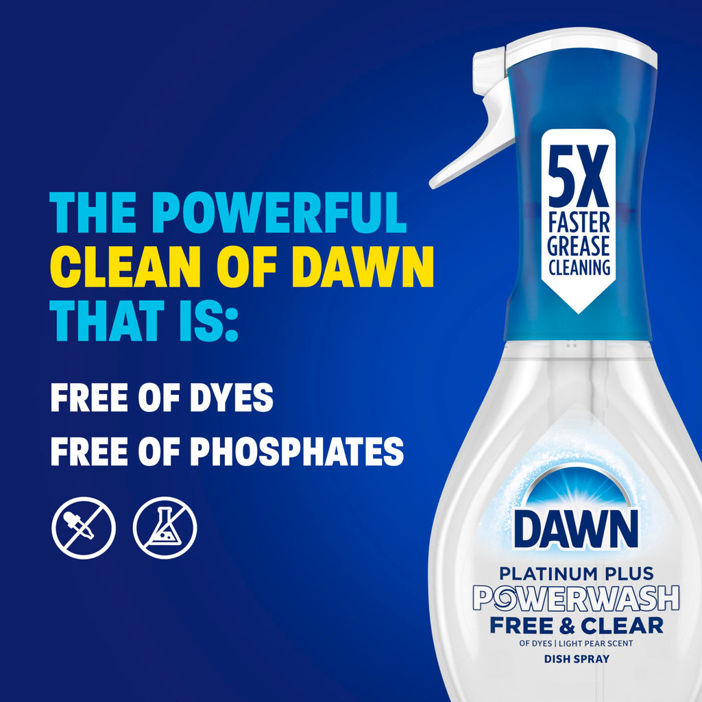 Dawn Free & Clear Powerwash Dish Spray Dish Soap

