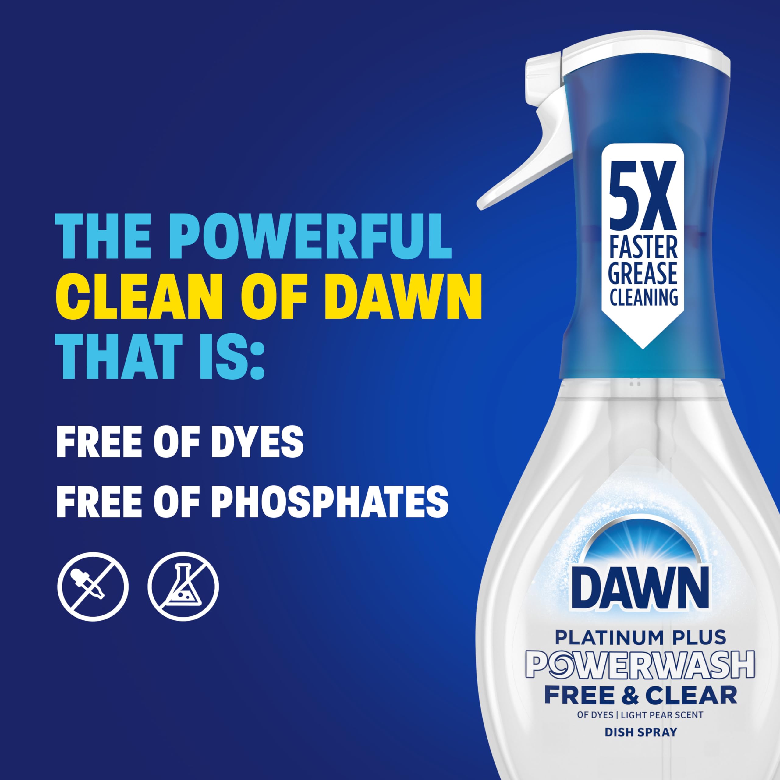Dawn Free & Clear Powerwash Dish Spray Dish Soap

