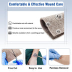 Ceeport Silver Calcium Alginate Wound Dressing Pads

