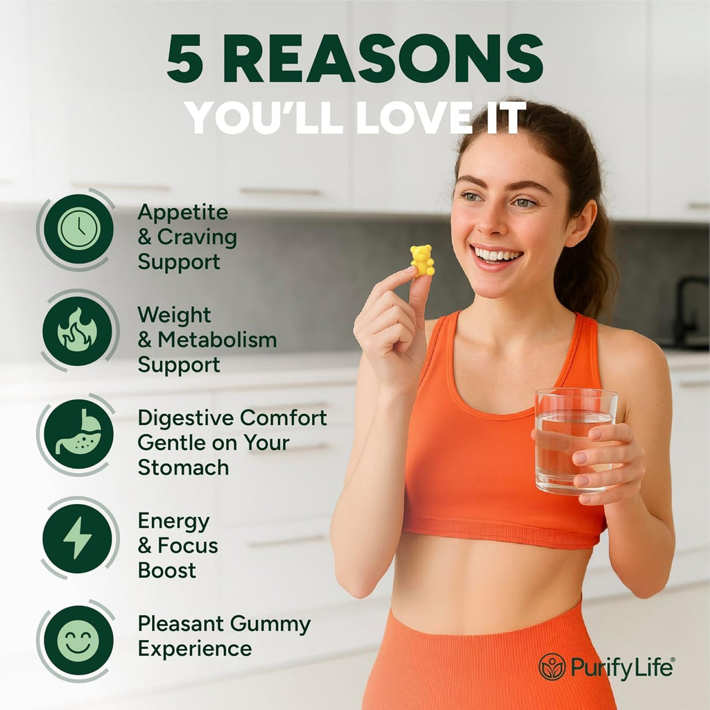 GLP-1 Support Gummies | Dietary Supplement

