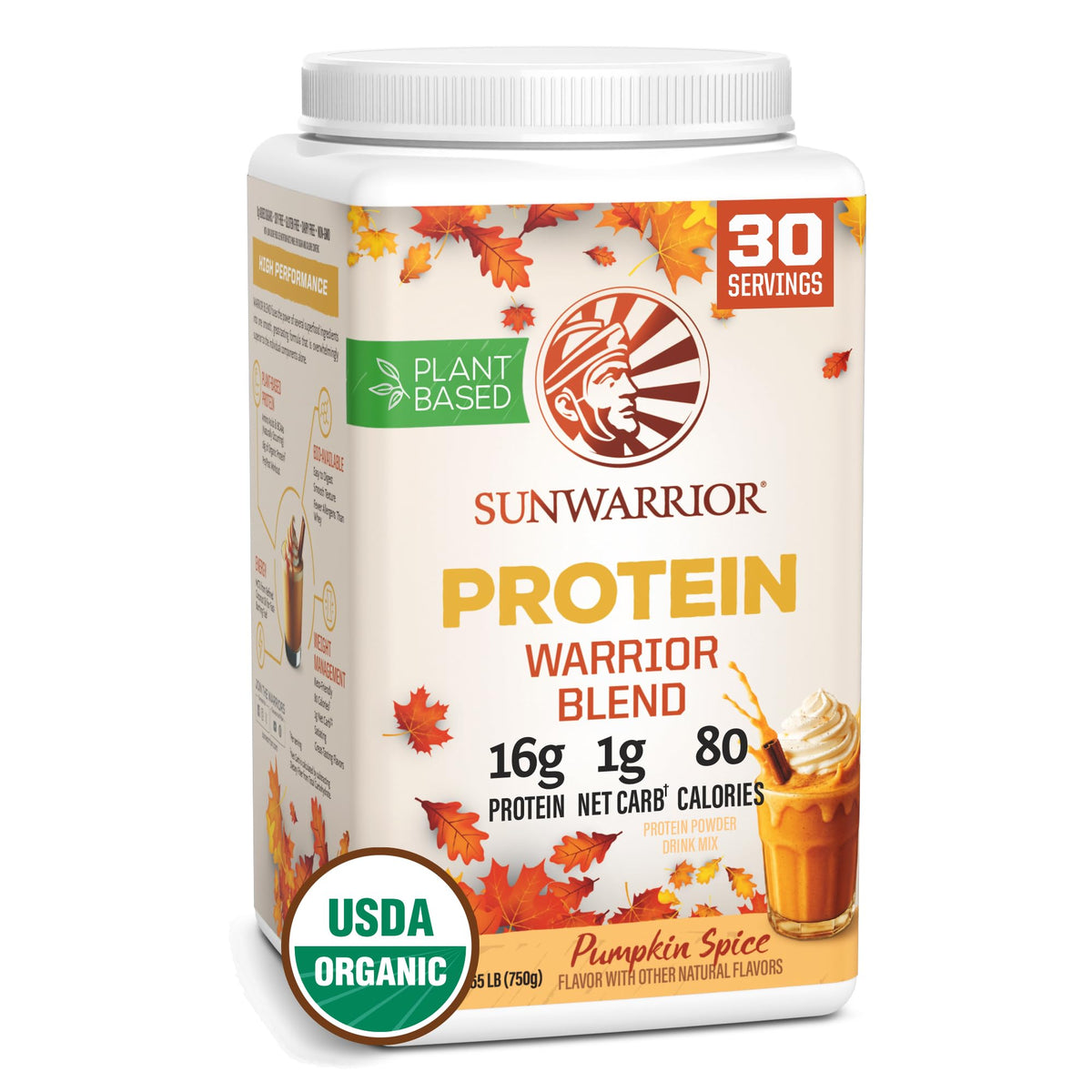 Sunwarrior Warrior Blend Organic Plant-Based Protein Powder