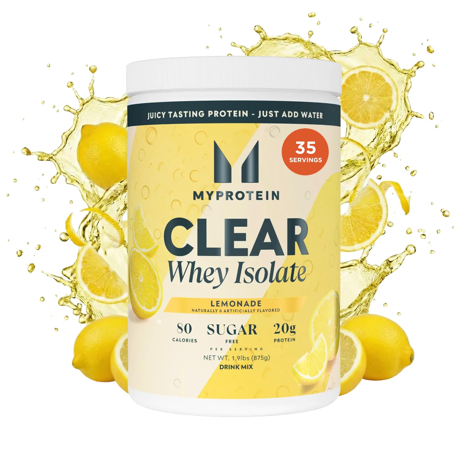 Myprotein Clear Whey Isolate Protein Powder Drink Mix

