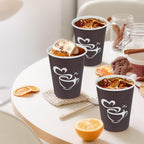 Clawsoff Paper Coffee Cups - Disposable Hot & Cold Cups

