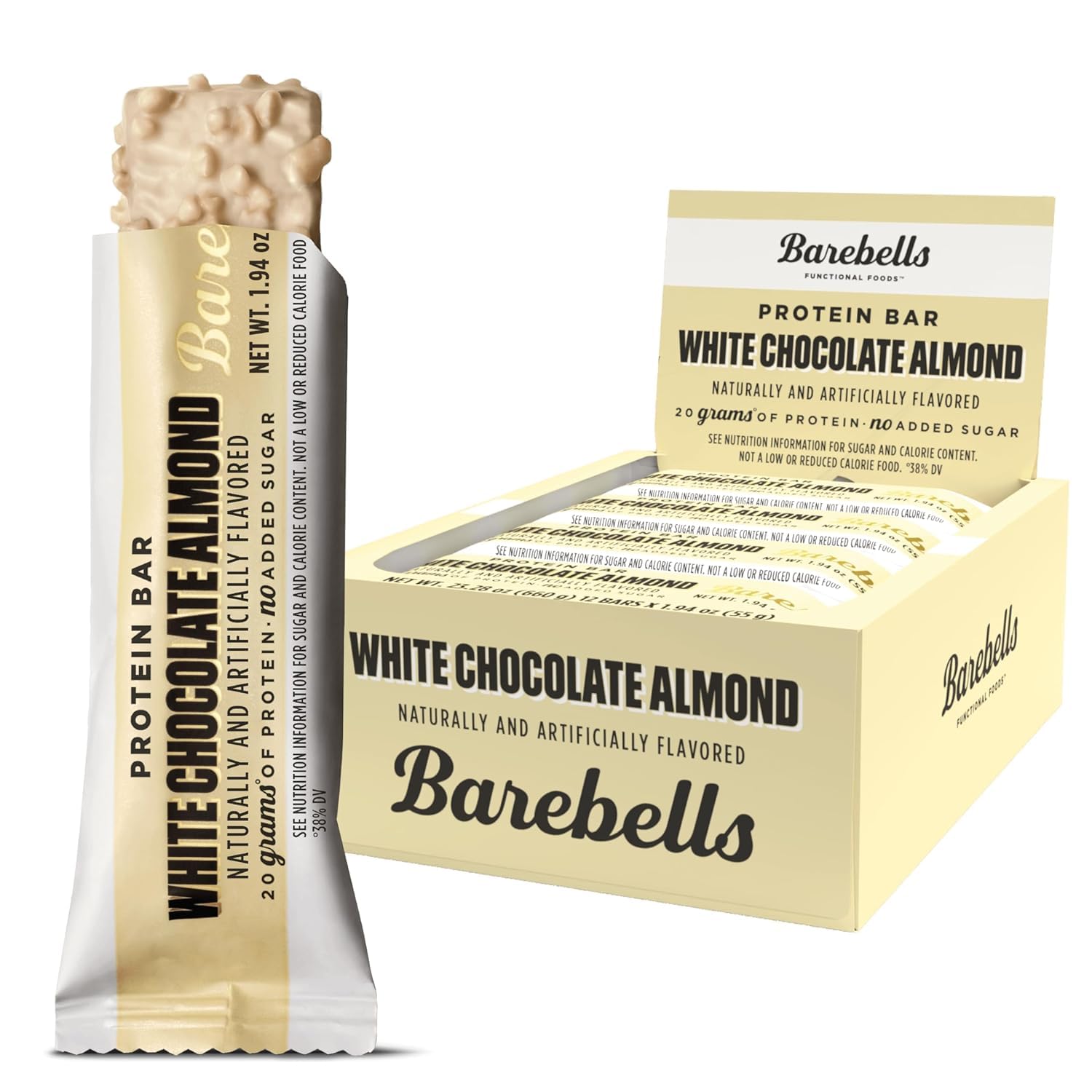 Barebells Protein Bar - 20g Protein, No Added Sugar - High Protein Snack