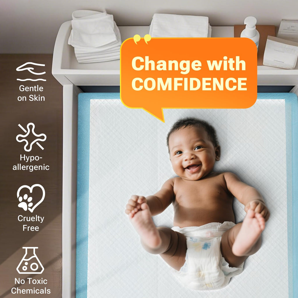 CLEAN SPACES Disposable Bed Pads Ultra-Absorbent

