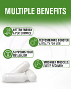 NaturalSlim Testosterone Booster for Men | Energy & Muscle

