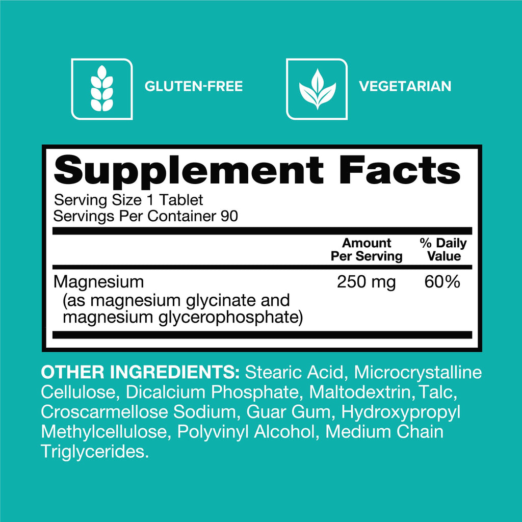 Qunol Magnesium Glycinate Complex - Superior Absorption

