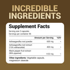 Dr. Berg Ashwagandha Supplement | Wellness Support

