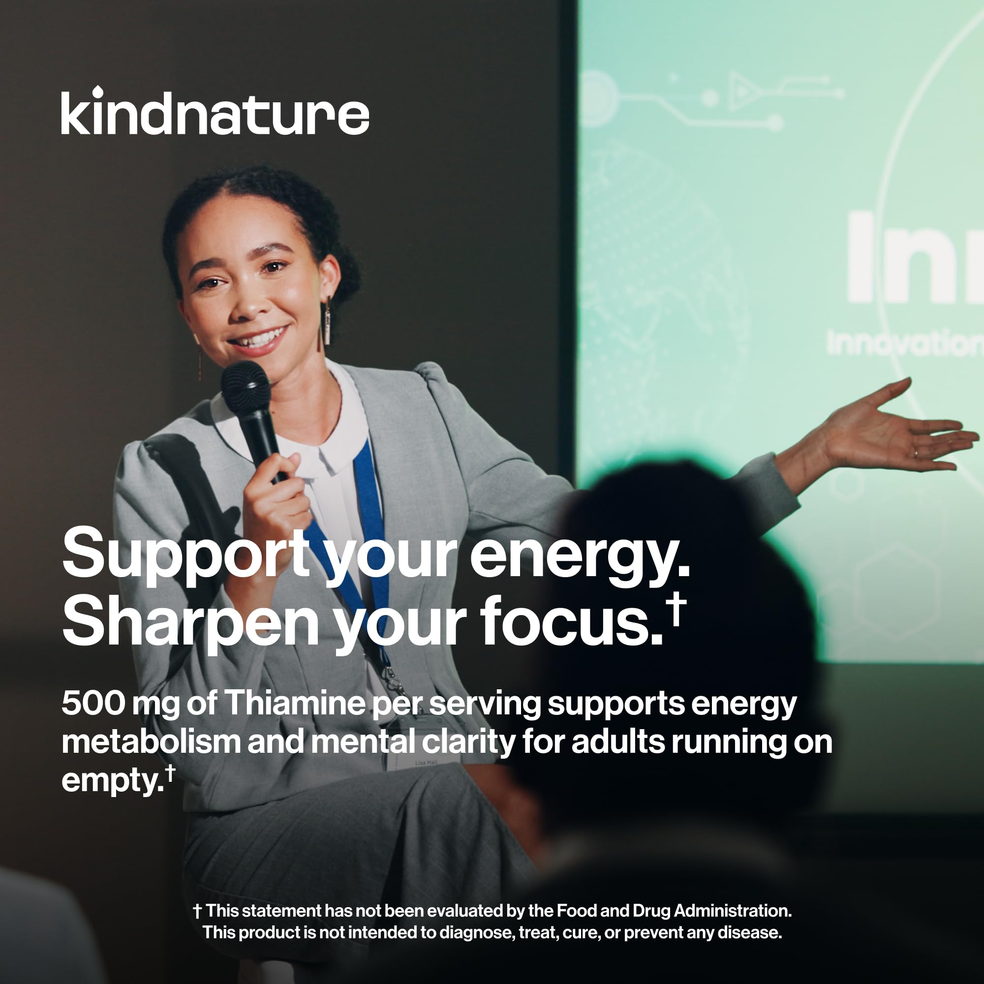Kindnature Vitamin B1 Gummies – Thiamine for Energy & Nerve

