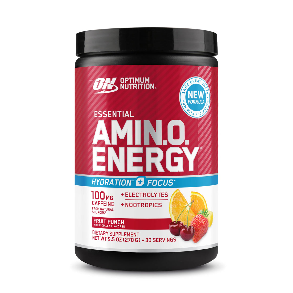 Optimum Nutrition Amino Energy Powder Plus Focus - Energy