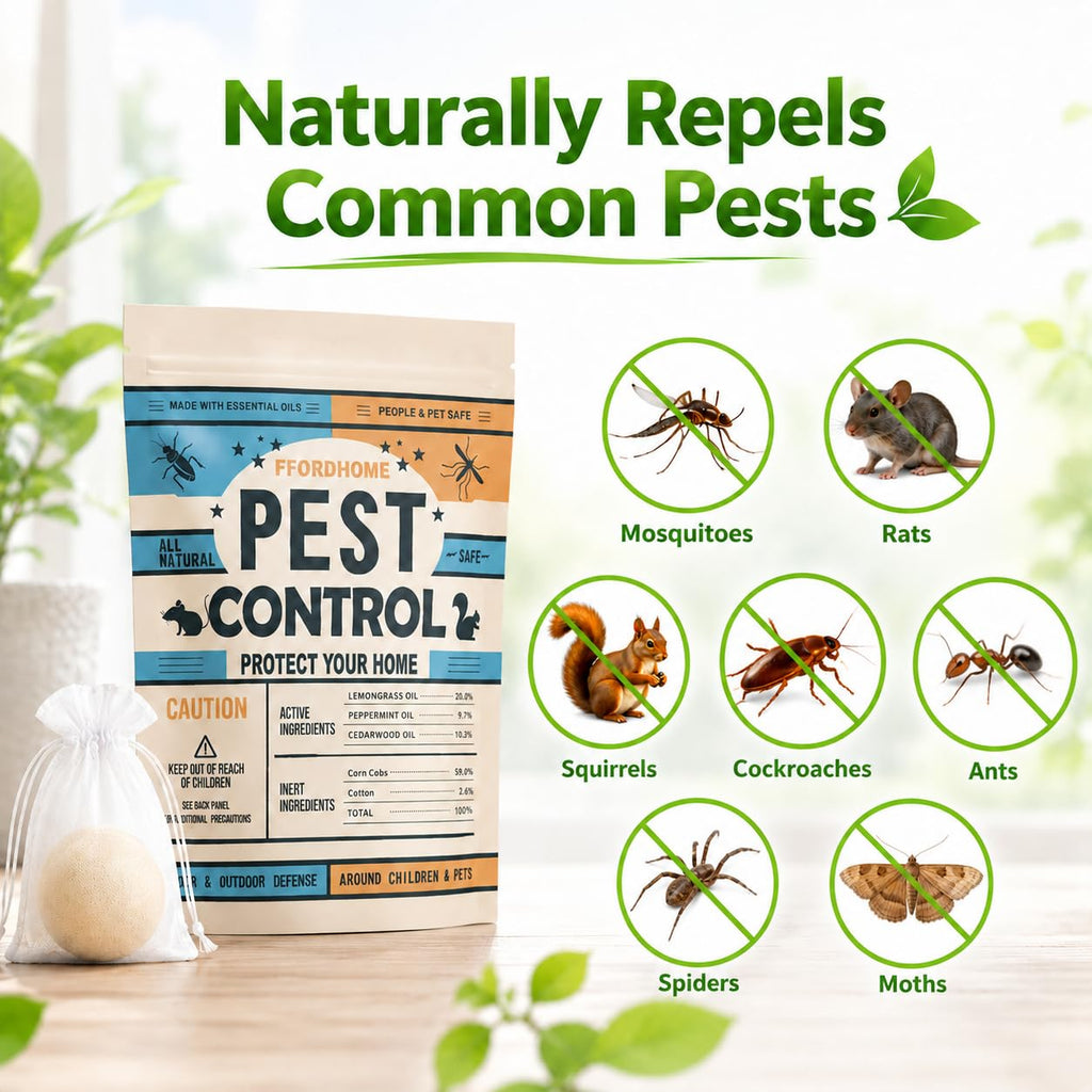 Pest Repellent Balls for Outdoor Use | Rodent Barrier

